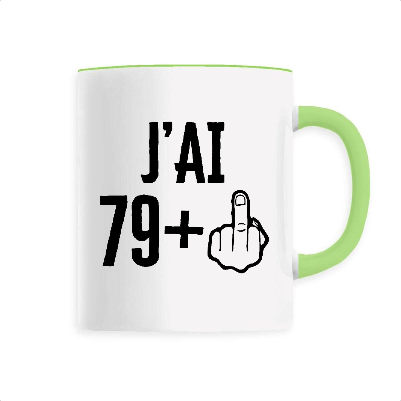 Mug J'ai 80 ans 79 + 1 