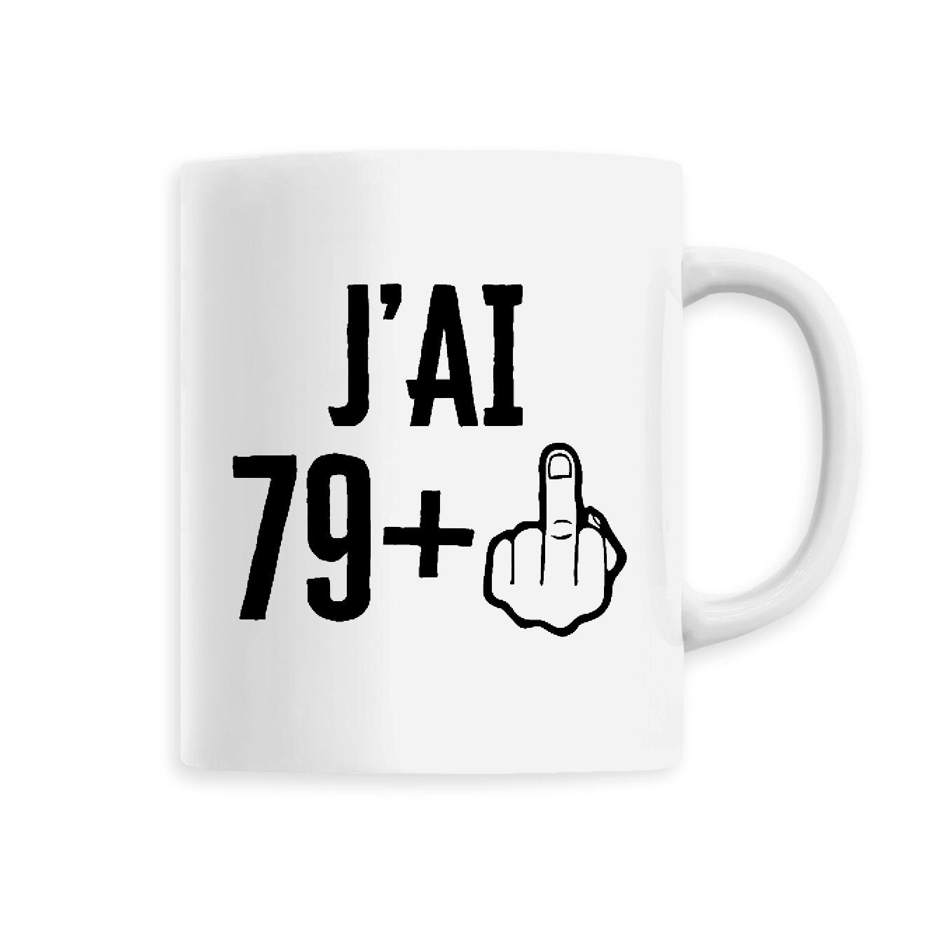 Mug J'ai 80 ans 79 + 1 