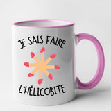 Mug Je sais faire l'hélicobite Rose