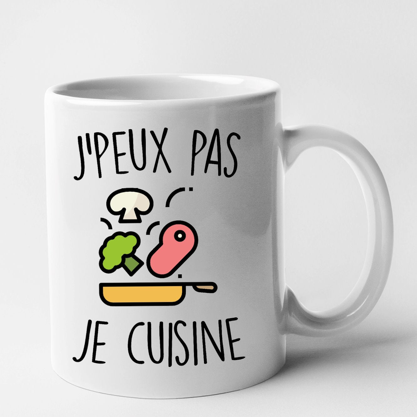 Mug J'peux pas je cuisine Blanc