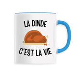 Mug La dinde c'est la vie 