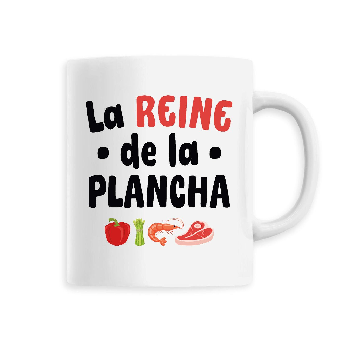 Mug La reine de la plancha 