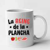 Mug La reine de la plancha Blanc