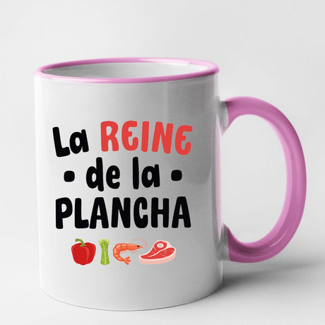 Mug La reine de la plancha Rose