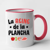 Mug La reine de la plancha Rouge