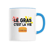 Mug Le gras c'est la vie 