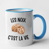 Mug Les noix c'est la vie Bleu