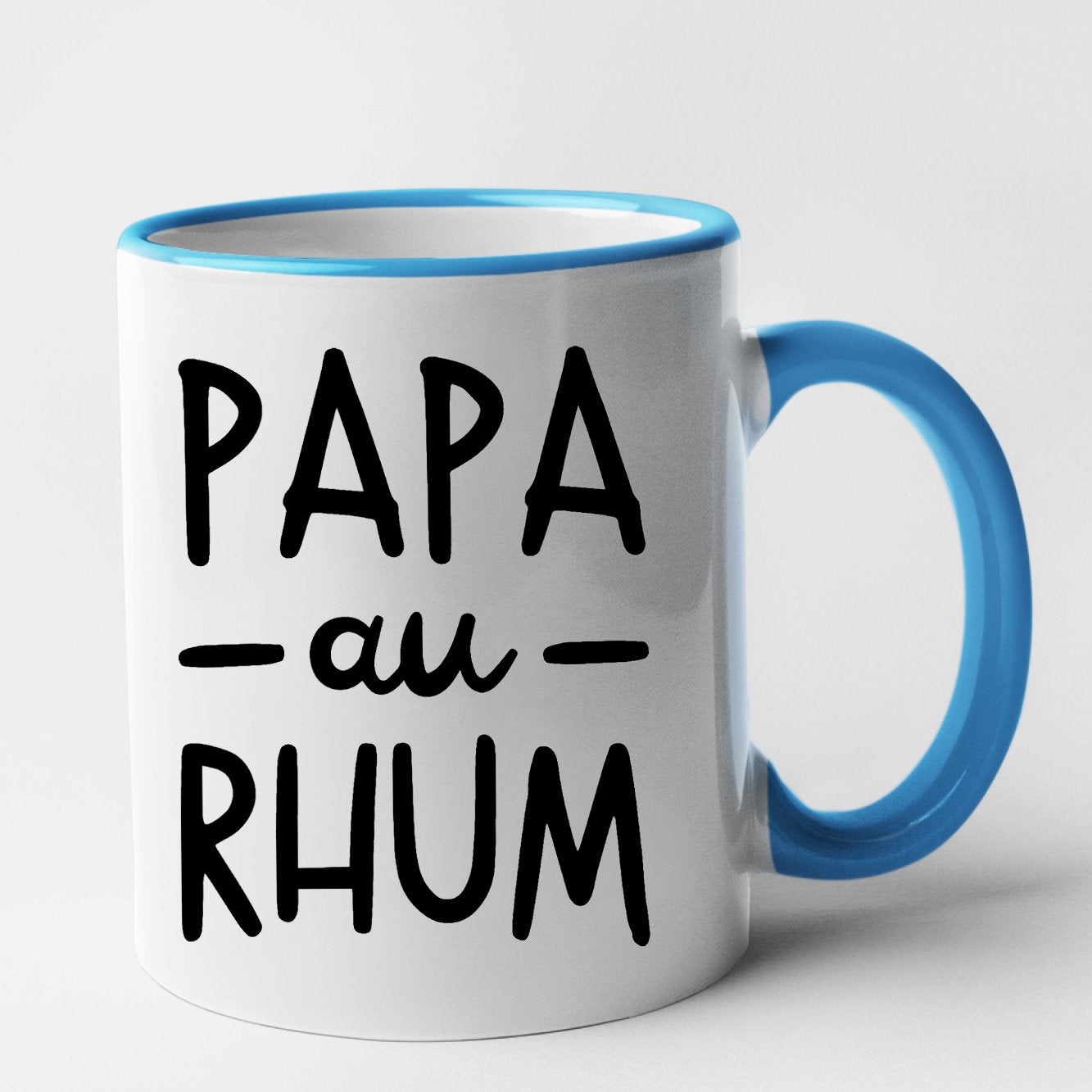 Mug Papa au rhum Bleu