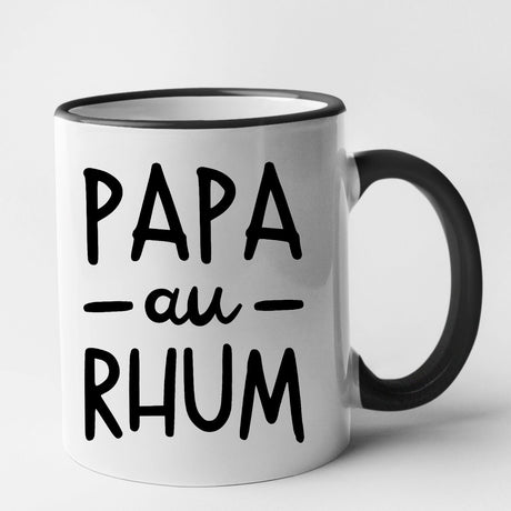 Mug Papa au rhum Noir