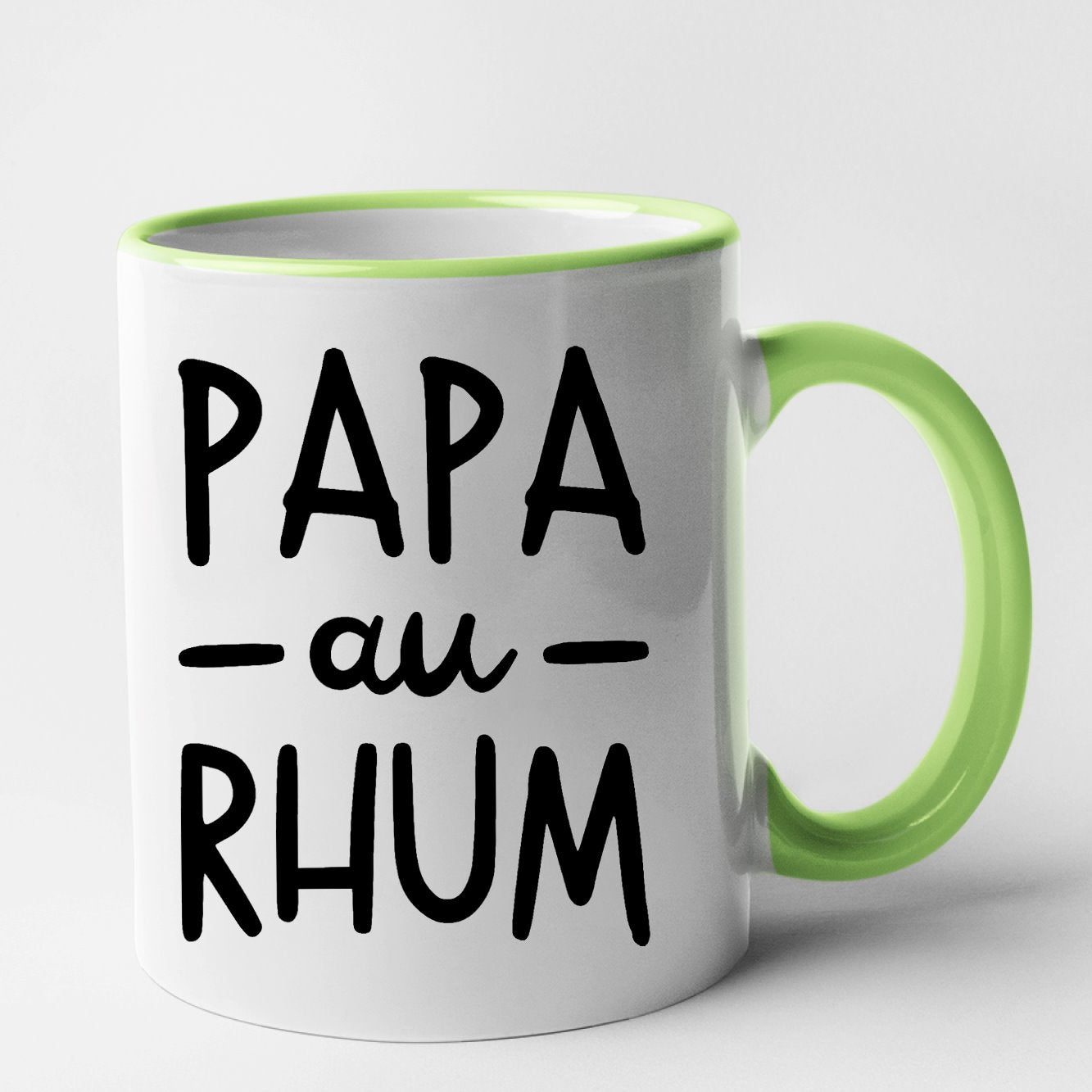 Mug Papa au rhum Vert