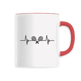 Mug Rythme cardiaque tennis 