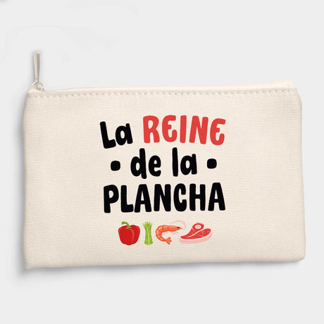 Pochette La reine de la plancha Beige