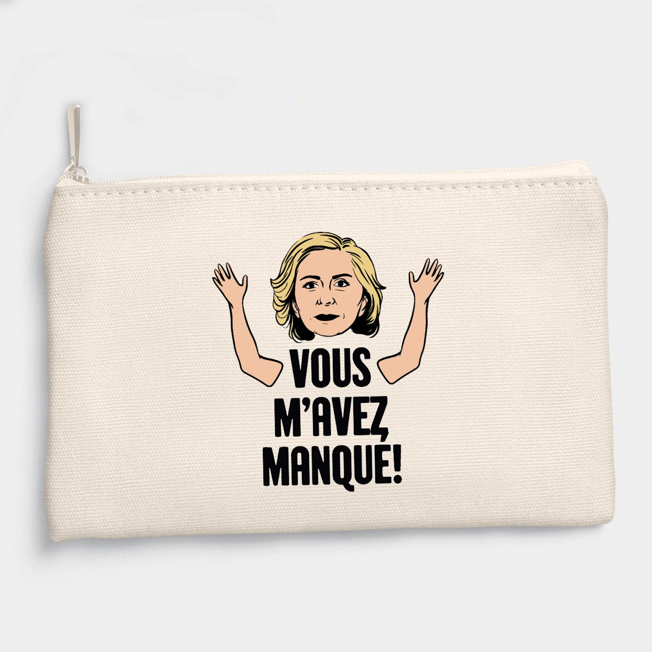 Pochette Vous m'avez manqué Beige