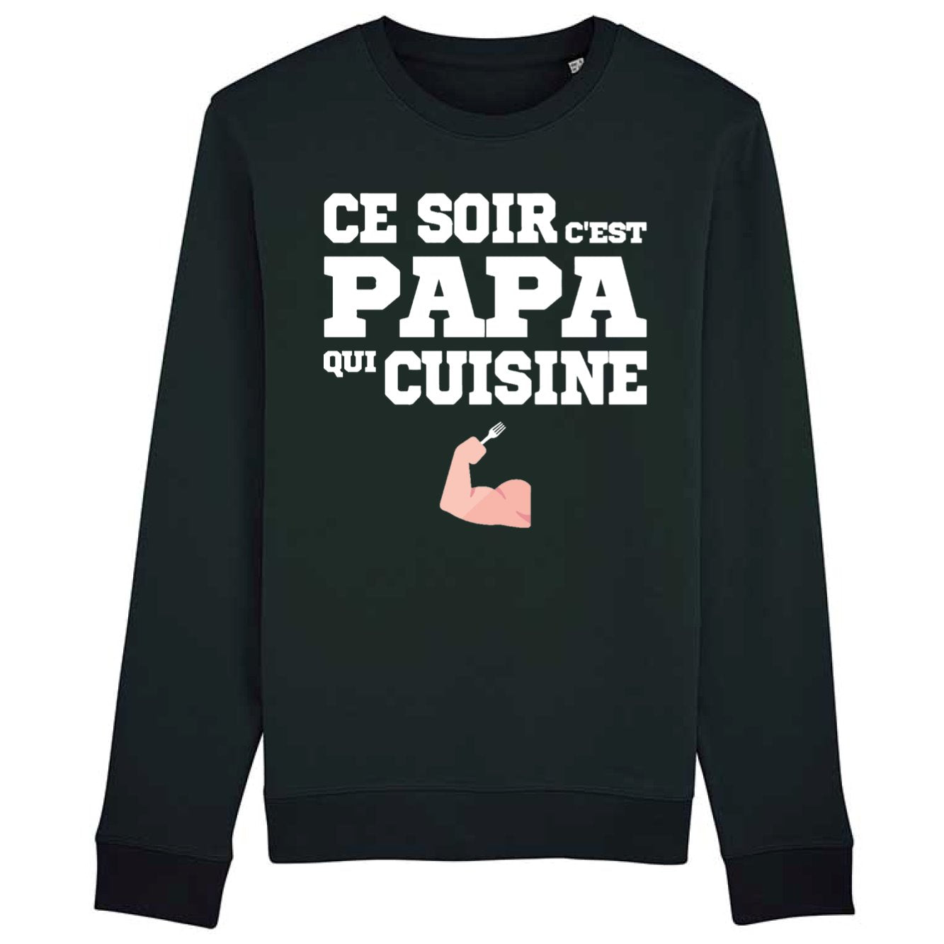 Sweat Adulte Ce soir c'est papa qui cuisine 