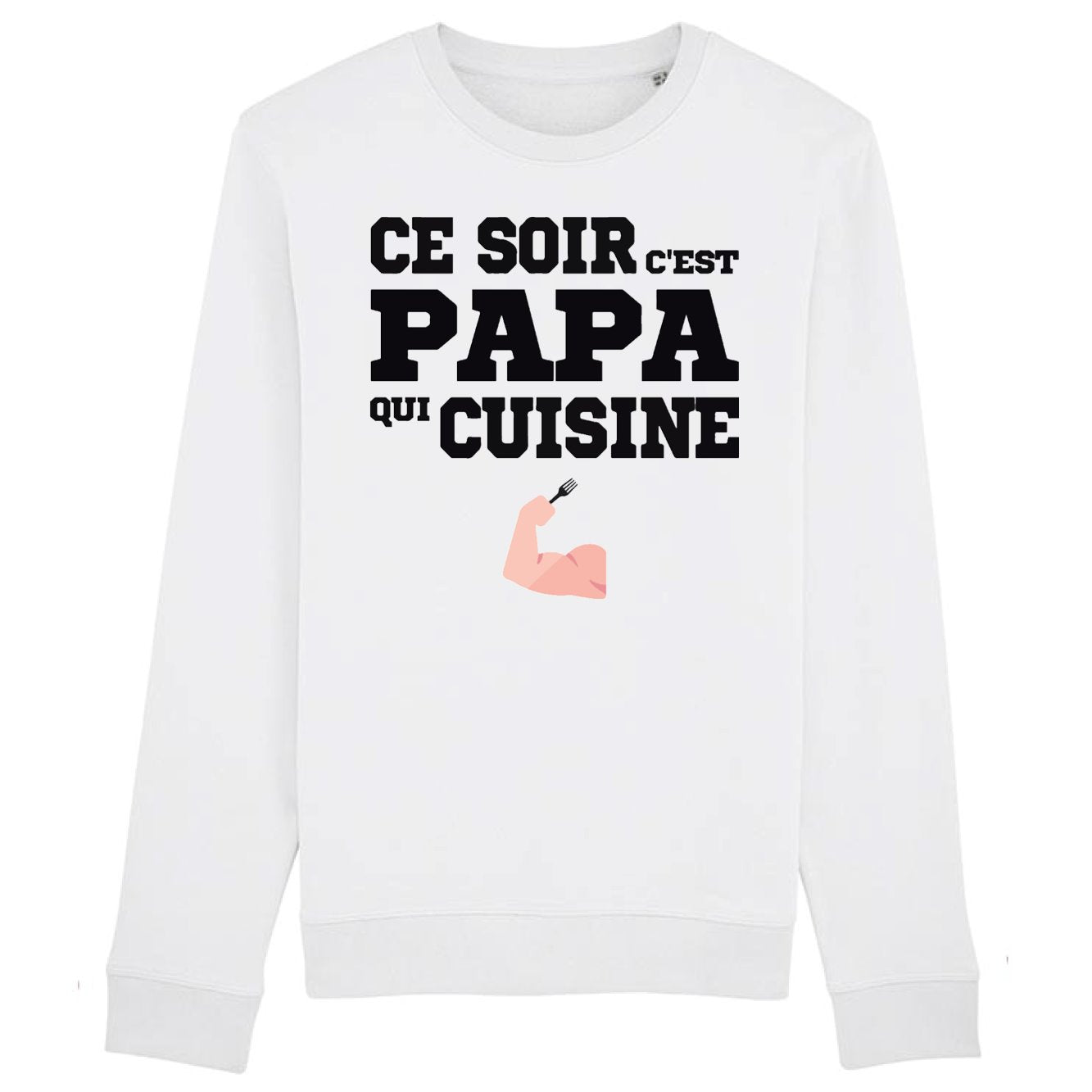 Sweat Adulte Ce soir c'est papa qui cuisine 