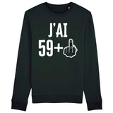 Sweat Adulte J'ai 60 ans 59 + 1 