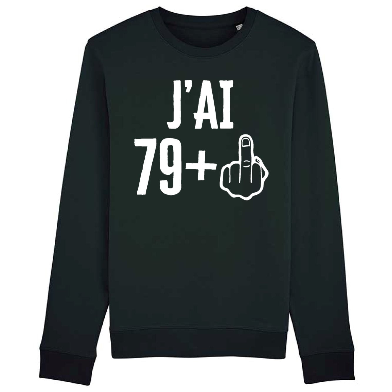 Sweat Adulte J'ai 80 ans 79 + 1 