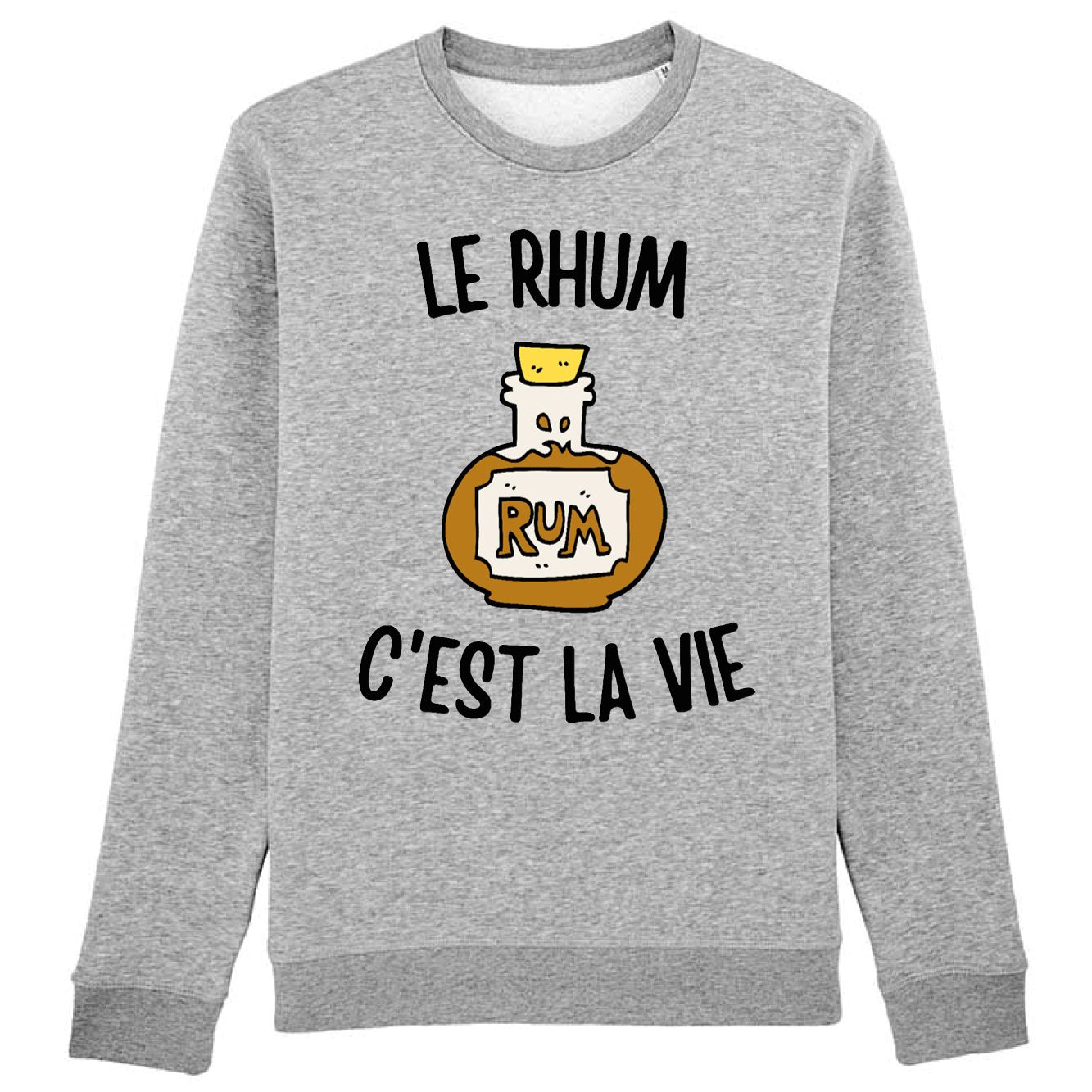 Sweat Adulte Le rhum c'est la vie 