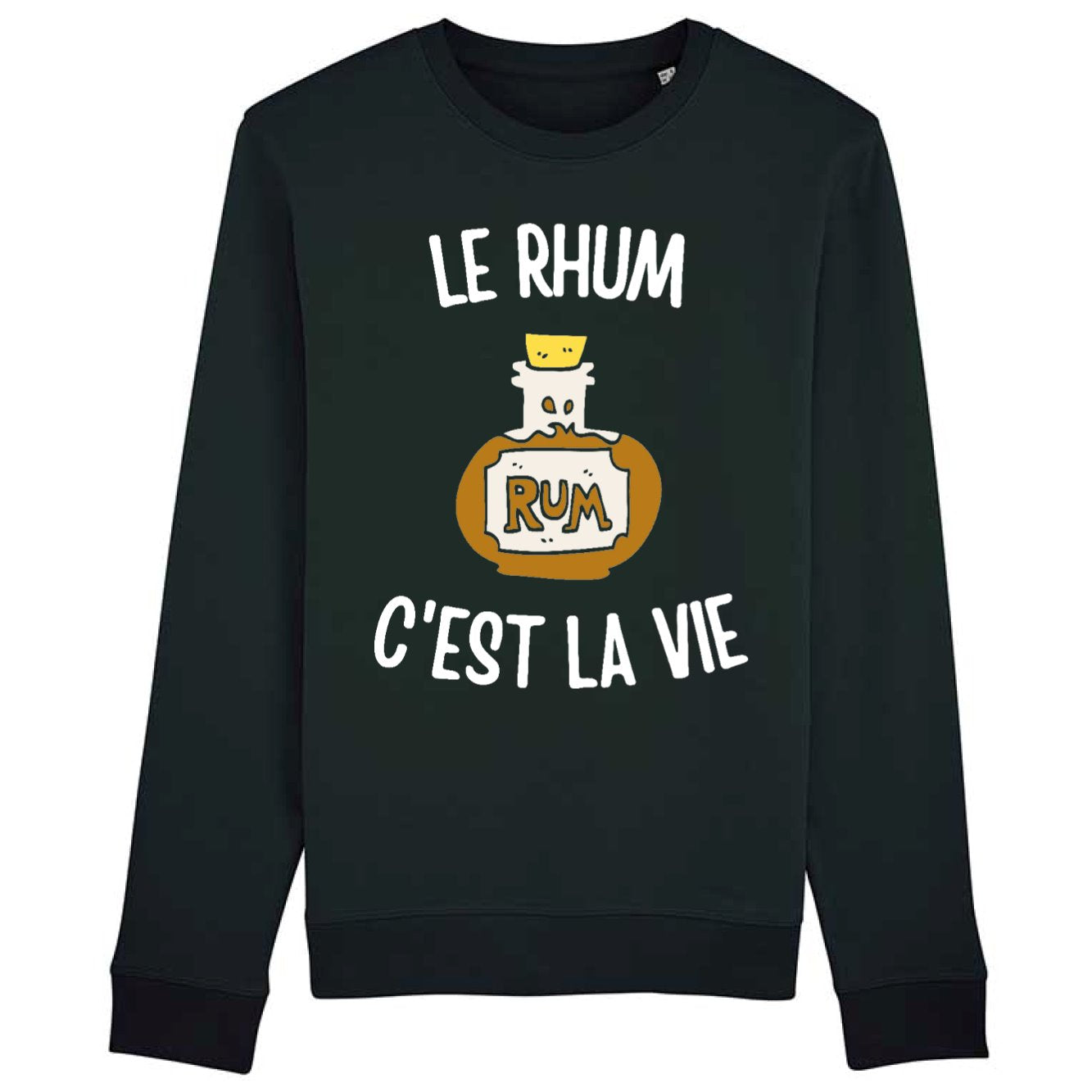 Sweat Adulte Le rhum c'est la vie 