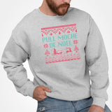 Sweat Adulte Pull moche de Noël Gris