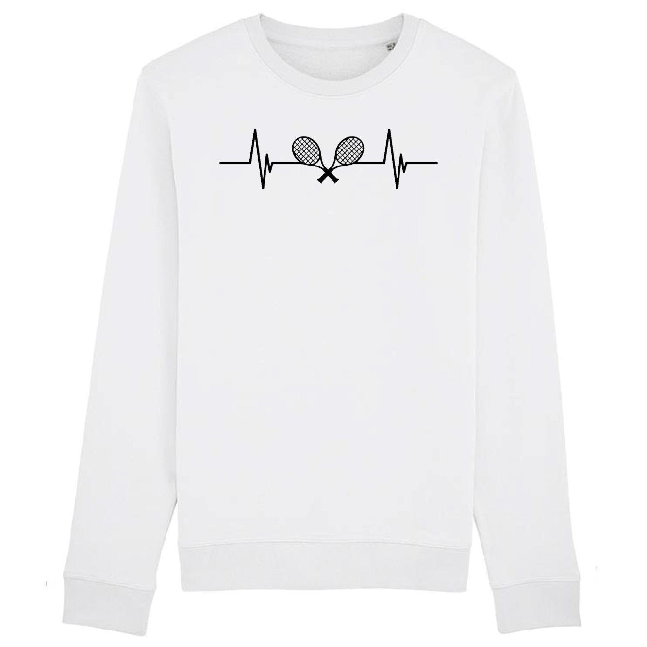 Sweat Adulte Rythme cardiaque tennis 