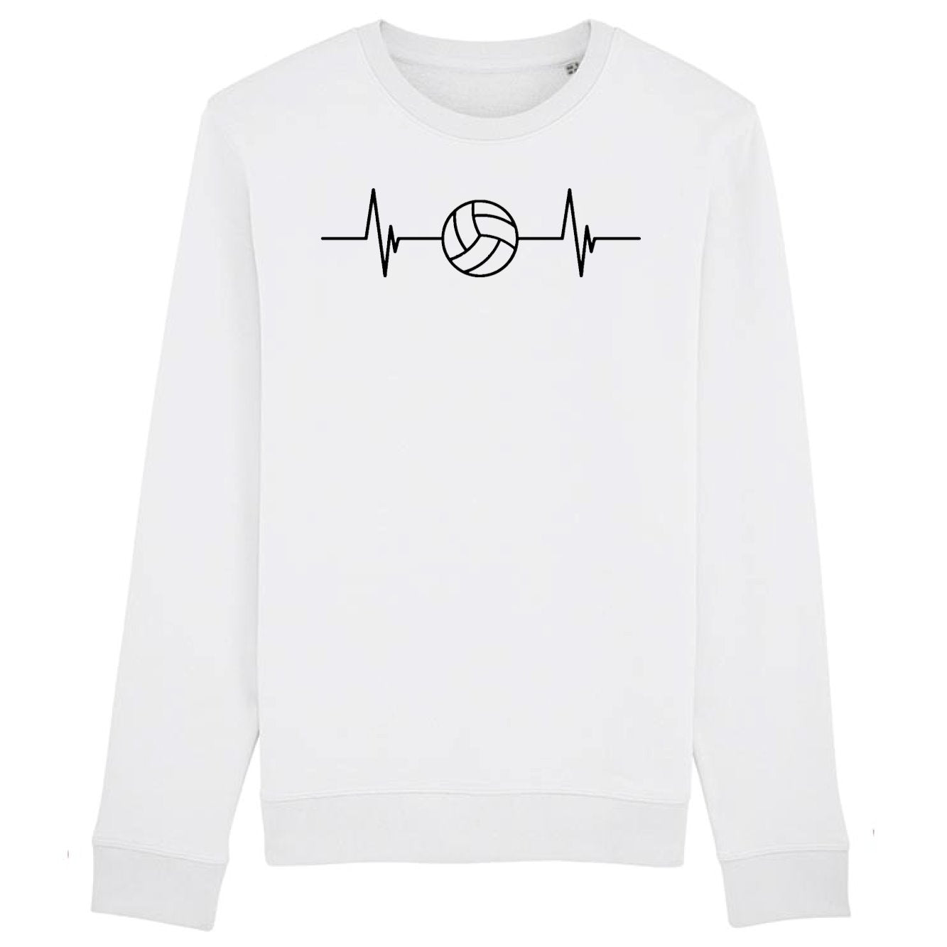 Sweat Adulte Rythme cardiaque volley 