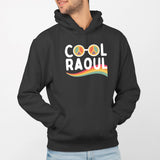 Sweat Capuche Adulte Cool Raoul Noir