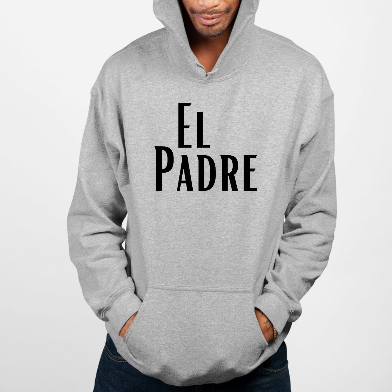 Sweat Capuche Adulte El padre Gris