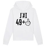 Sweat Capuche Adulte J'ai 50 ans 49 + 1 