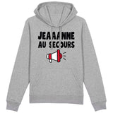 Sweat Capuche Adulte Jeanne au secours 