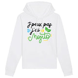 Sweat Capuche Adulte J'peux pas j'ai mojito 