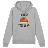 Sweat Capuche Adulte La dinde c'est la vie 