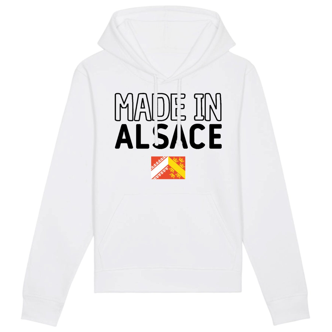 Sweat Capuche Adulte Made in Alsace 