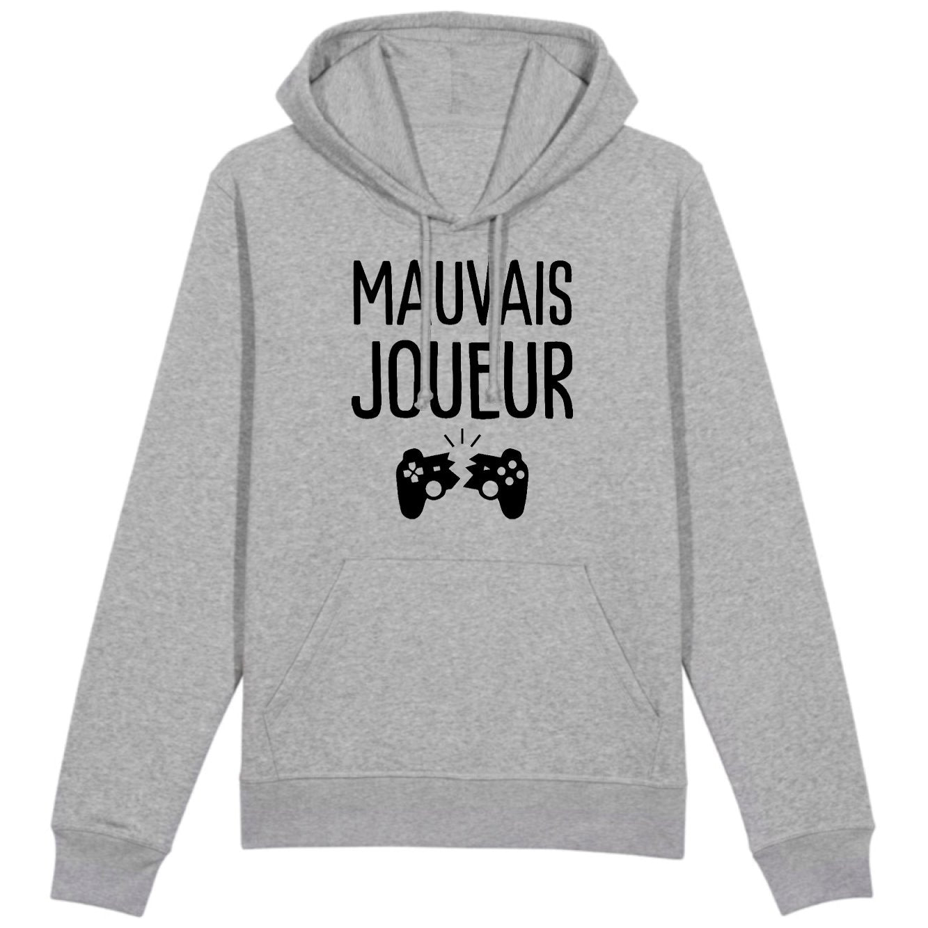 Sweat Capuche Adulte Mauvais joueur 