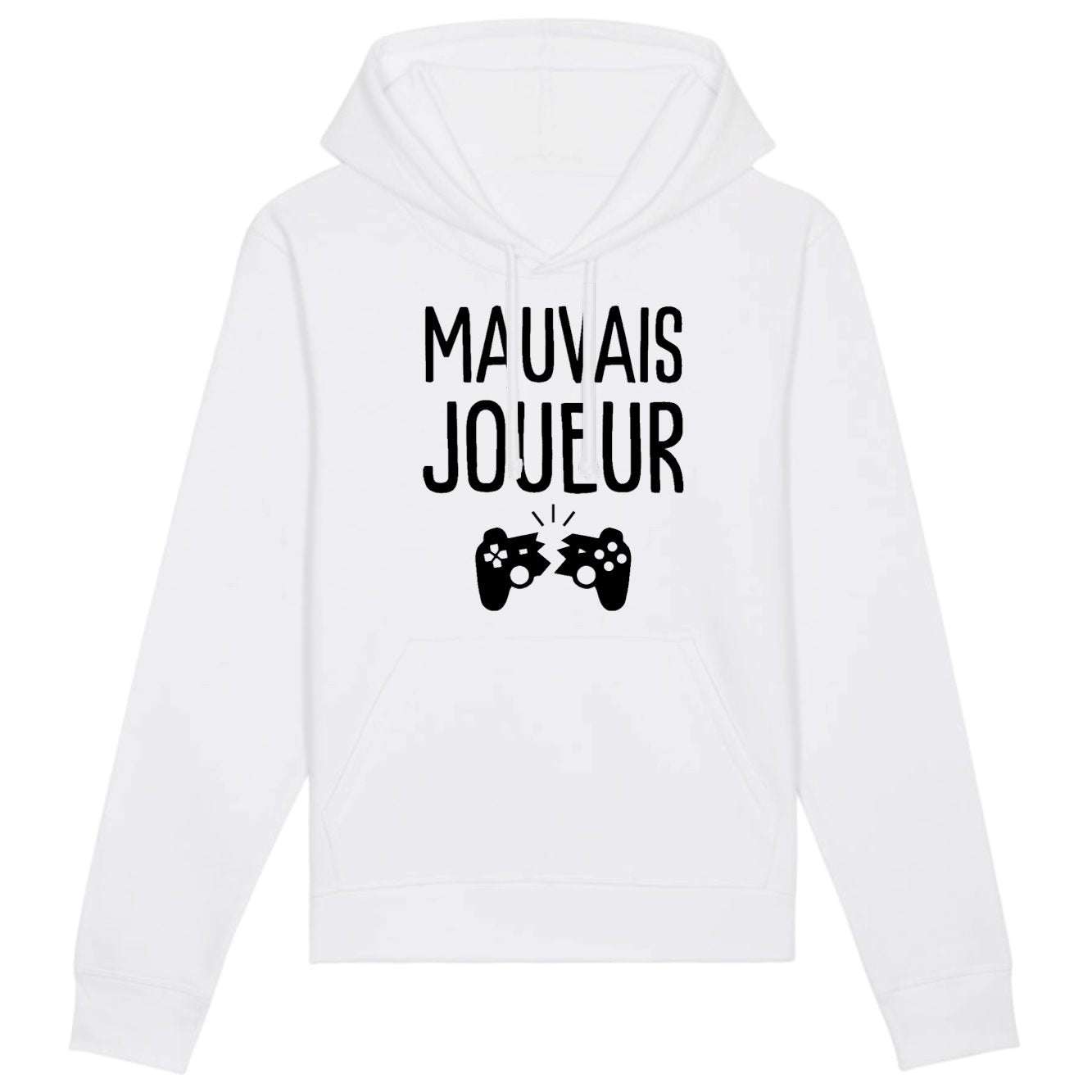 Sweat Capuche Adulte Mauvais joueur 