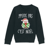 Sweat Enfant J'peux pas c'est Noël 