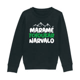 Sweat Enfant Maramé tchoukar narvalo 