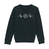 Sweat Enfant Rythme cardiaque volley 