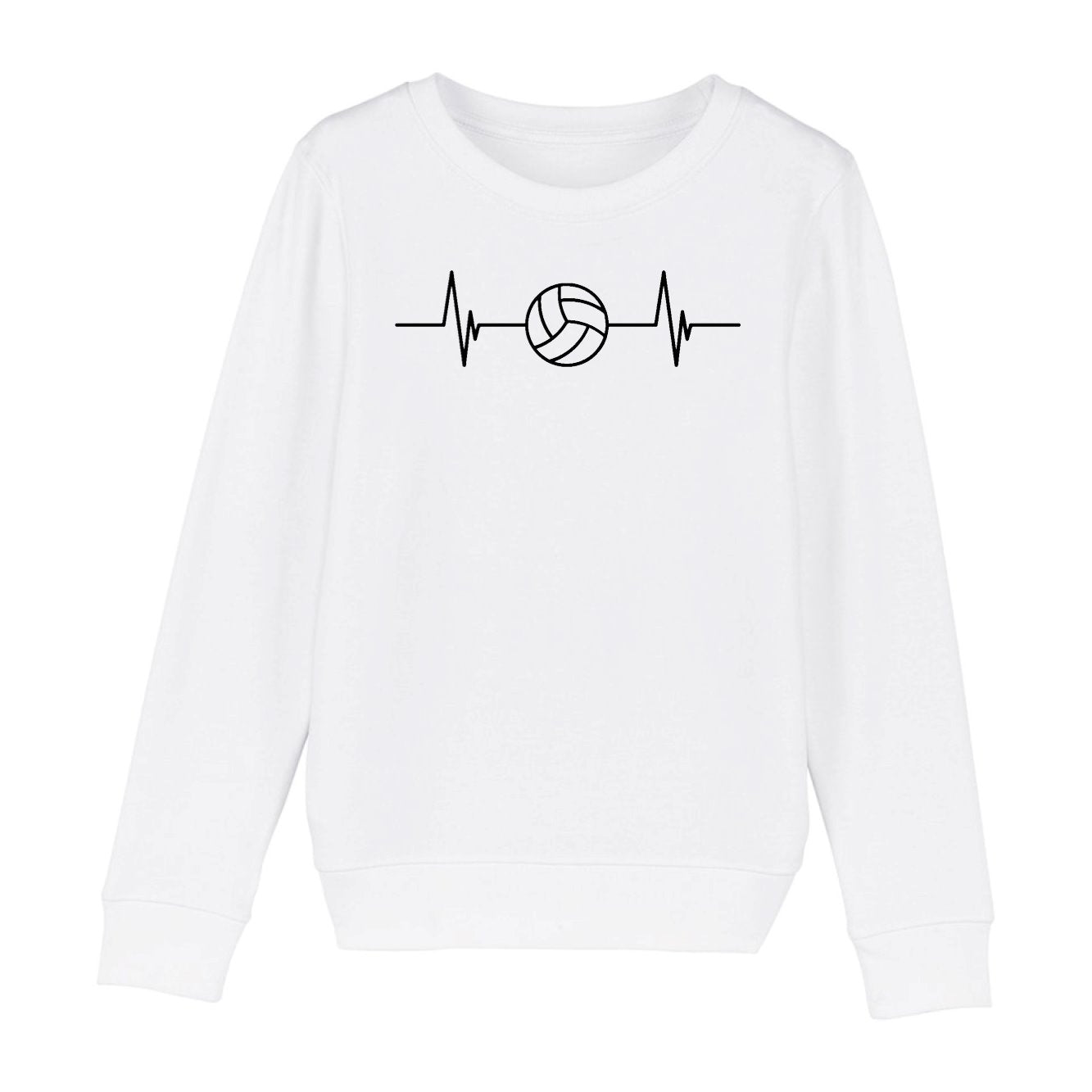 Sweat Enfant Rythme cardiaque volley 