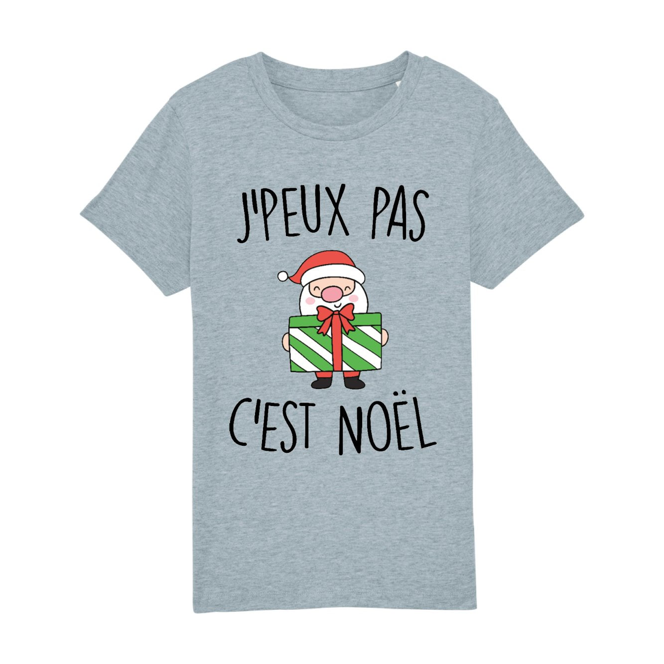 T-Shirt Enfant J'peux pas c'est Noël 