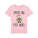 T-Shirt Enfant J'peux pas c'est Noël 