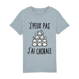 T-Shirt Enfant J'peux pas j'ai chorale 