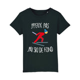 T-Shirt Enfant J'peux pas j'ai ski de fond 