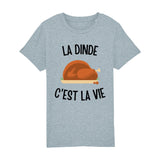 T-Shirt Enfant La dinde c'est la vie 