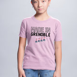 T-Shirt Enfant Made in Grenoble Rose