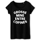 T-Shirt Femme Grosse mine entre copines 