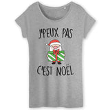 T-Shirt Femme J'peux pas c'est Noël 