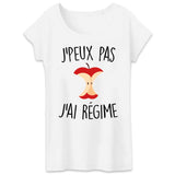 T-Shirt Femme J'peux pas j'ai régime 