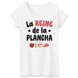 T-Shirt Femme La reine de la plancha 