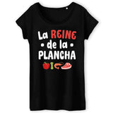 T-Shirt Femme La reine de la plancha 